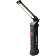 Ліхтар акумуляторний складаний Worklight W-52 LED COB 360° магніт + гачок 5 режимів microUSB