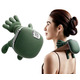 Акумуляторний Електричний масажер для шиї та плечей Shoulders & Neck Massager з підігрівом, зелений