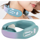 Імпульсний масажер для шиї Smart Neck Massager K05 Blue з підігрівом — бездротовий мікрострумовий масажер, 4 режими