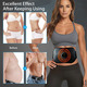 Пояс EMS стимулятор м'язів преса, рук та ніг на 8 електродів з USB, 8 режимів та 19 рівнів інтенсивності, Чорний
