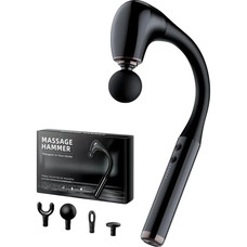 Ручний перкусійний масажер RIAS JA-G4 USB Type-C Black
