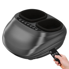 Електричний масажер для ніг з інфрачервоним теплом на пульті