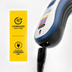 Бездротовий набір для стрижки волосся Wahl Colour Pro 3-в-1 - акумуляторна машинка для стрижки волосся з кольоровими гребінцями
