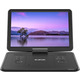 Портативний DVD-плеєр BOIFUN BFN-161 17.5" (екран 15.6"): поворотний HD дисплей, акумулятор 5000 мАг, USB, SD, Anti-Shock