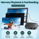 Міні-DVD-плеєр Desobry HDMI 1080P HD: Компактний мультизонний програвач для Smart TV, USB, TF, AV, Чорний