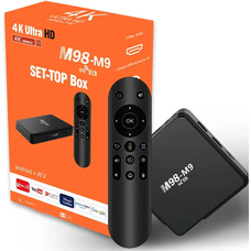 ТВ-приставка M98 M9 с Android 14, 8K, 16GB ПЗУ, 2GB ОЗУ, Четырехъядерный процессор