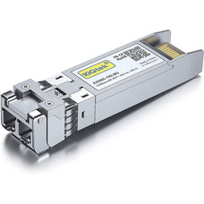 10Gtek промисловий приймач-передавач 10GBase-SR SFP+, 10G 850nm MMF, до 300 метрів, сумісний з Cisco SFP-10G-SR, Meraki MA-SFP-10G