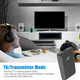 Бездротовий Bluetooth 5.0 передавач-приймач аудіоадаптер 2 в 1 A2DP 3,5 мм роз'єм MX адаптер для ПК телевізора телефон автомобіля