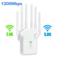 Підсилювач Wi Fi REPEATER 2,4 5,8GHz до 1200 Мбіт с