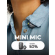 Бездротовий Петличний мікрофон Hollyland Lark M2 Lightning (iOS) — Радіус 300м, Hi-Fi звук, 30 год роботи