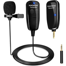 Професійний бездротовий петличний мікрофон для телефона Xiaokoa UHF Lavalier Microphone N81-UNF