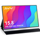 Портативний монітор AYY 15.8" FHD 1080P IPS HDR: Другий екран для MacBook, Ноутбука, PS5, Xbox, Switch + Чохол-підставка