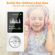 Портативний MP3-плеєр з Bluetooth Leguvu S05W-8GB білий плеєр з FM-радіо та екраном 1.8" (музичний плеєр під мікро SD)