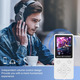 Музичний MP3/MP4 плеєр Bewinner Hi-Fi 32GB Bluetooth 5.0 — Портативний аудіоплеєр з кольоровим екраном 1.8", Білий
