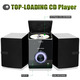 Музичний центр Hi-Fi мікросистема LONPOO LP-886: CD-плеєр, Bluetooth, USB, FM-радіо, 30 Вт, DSP, Пульт ДК, Black