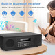 Стерео мікросистема Hi-Fi YOWELL 60Вт — Bluetooth 5.3, CD/DVD програвач, FM-радіо, USB/AUX, RCA для ТВ, домашня аудіосистема 2.0