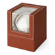 Ротомат, Віндер, Скринька для автопідзаводу годинника (Watch Winder), 1 слот, тихий мотор, екошкіра