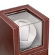 Ротомат, Віндер, Скринька для автопідзаводу годинника (Watch Winder), 1 слот, тихий мотор, екошкіра