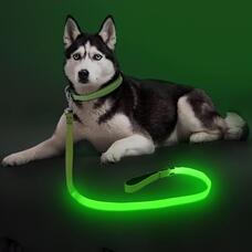 Світлодіодний повідець для собак 120см Colaseeme LED-повідець для собак