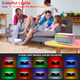 Бездротова зарядна лампа багатофункціональний нічник RGB, бездротова зарядна станція, Bluetooth-колонка, цифровий будильник