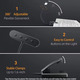 Акумуляторна LED лампа для читання Easy Clip, 3 режими світла, 14 світлодіодів, гнучка USB лампа на прищіпці