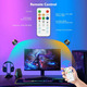 Настінні LED бра Speclux 2 шт, акумуляторні, RGB + 3 режими світла, пульт ДК, сенсор, 360°, магнітне кріплення