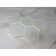 Б/в Шестигранний модульний сенсорний світильник Hexagon RGB Lights - стільникові настінні світильники
