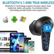 Бездротові навушники Bakibo Bluetooth 5.1 з мікрофоном, автоматичне сполучення, спортивні водонепроникні навушники Ipx7 TWS