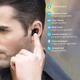 Бездротові Bluetooth-навушники, бездротові навушники-вкладиші, навушники-вкладиші, водонепроникні Hi-Fi стерео Bluetooth-навушники
