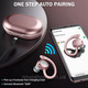 Уцінка Бездротові навушники Rulefiss Q38 Bluetooth 5.3 з імерсивним Hi-Fi стереозвуком, 48 годин роботи без підзаряджанн