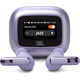 Навушники JBL Live Beam 3 Purple Bluetooth з сенсорним дисплеєм кейсу, ANC, Hi-Fi звук, до 24 год, бездротова зарядка