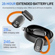 Бездротові навушники True Open Earbuds із покращеним звуком, надійною фіксацією, легкою конструкцією, водонепроникністю IPX4