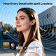 Навушники EarFun Air Pro 4+ Black: Hi-Res Audio, aptX Lossless, Адаптивний ANC 50дБ, Bluetooth 6.0, 54 год автономності