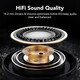 Уцінка Бездротові міні-навушники Tiksounds Ear Buds, Bluetooth 5.3, стереозвук із басами, 60 годин роботи, шумопоглинанн