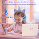 Навушники Bluetooth єдиноріг, зі стразами блютуз Бездротові навушники для дітей, Навушники-єдинороги для дівчаток, Bluetooth-навуш