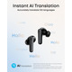 Бездротові навушники Anker Soundcore P20i Black вакуумні блютуз навушники з потужним басом та мікрофоном А3949 Б/В