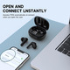 Бездротові навушники Aowoka IT510 Bluetooth 5.3 з мікрофоном навушники-вкладиші водонепроникні сенсорні