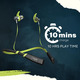 Навушники для бігу MONSTER® iSport Lite Зелений Bluetooth з шийним ободом Бігові навушники для занять спортом
