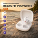 Навушники Beats Fit Pro White TWS Bluetooth, ANC, Spatial Audio, Apple H1, до 24 год, IPX4
