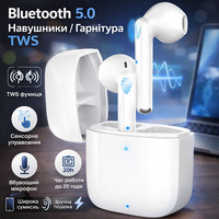 Бездротові навушники Міні-навушники Bluetooth 5.3 з 4 мікрофонами, ENC Шумоподавлення Bluetooth-навушники Водонепроникні