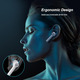 Bluetooth Навушники-вкладиші 5.0 Бездротові навушники з 3D-стереомікрофоном Сенсорне керування 40 годин відтворення