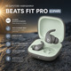 Бездротові навушники Beats Fit Pro Grey Вакуумні TWS навушники для спорту з ANC та чіпом H1 Сірі