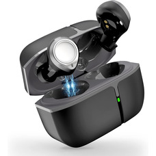 Бездротові стереонавушники IDE11 True Wireless для спорту, Bluetooth-вкладиші для бігу, глибокі баси, зарядний футляр, порт типу C