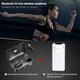 Бездротові навушники BlueTEK T28 TWS Bluetooth 5.0, Powerbank 3000мАг, IPX7 Водонепроникні, 120 годин роботи, Чорні