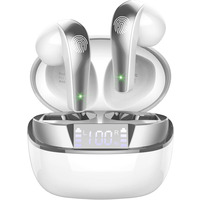 Бездротові навушники Q13, Bluetooth 5.2, внутрішньоканальні навушники зі світлодіодним дисплеєм, водонепроникність IP7, шумопоглин