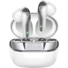 Бездротові навушники Q13, Bluetooth 5.2, внутрішньоканальні навушники зі світлодіодним дисплеєм, водонепроникність IP7, шумопоглин