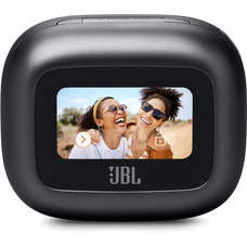 Навушники JBL Live Beam 3 Black Bluetooth з сенсорним дисплеєм кейсу, ANC, Hi-Fi звук, до 24 год, бездротова зарядка