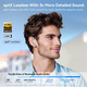 Бездротові навушники EarFun Air Pro 4 White TWS Bluetooth 5.4 з адаптивним ANC, Hi-Res Audio та вологозахистом