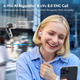 Бездротові навушники EarFun Air Pro 4 White TWS Bluetooth 5.4 з адаптивним ANC, Hi-Res Audio та вологозахистом