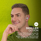 Бездротові навушники JLab Go Air Pop+ White Bluetooth-навушники з мікрофоном акумуляторні вологозахищені Хмарно-білі